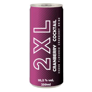 2Xl Vodka Cranberry Cocktail 25Cl