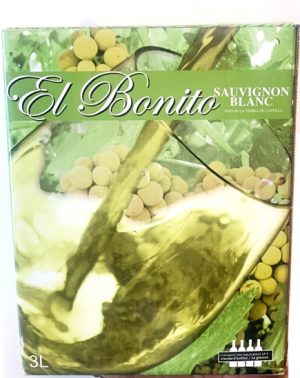 El Bonito Sauvignon Blanc Bag In Box 3ltr